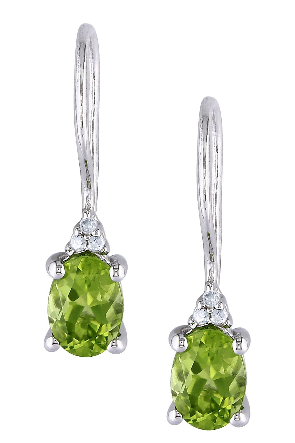 Sterling Silver Left Only Long Dangle Green Peridot Stone Nuggets Ear Cuff Wrap Sterling Silver Left Only Long Dangle Green Peridot Stone Nuggets Ear Cuff Wrap